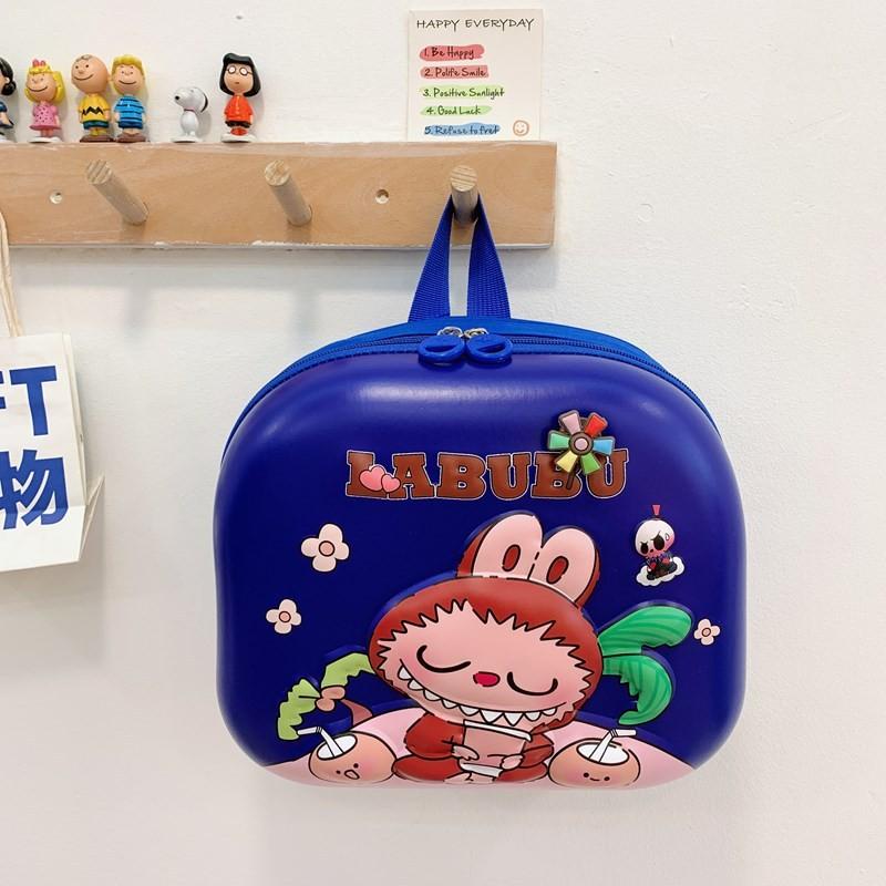 Labubu Cartoon Kids Backpack With Pvc Waterproof Material For Kindergarten Use