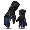 Motorcycle Riding Winter Thickened Warm Gloves Waterproof Touch Screen Long Gloves with Fist and Joint Armor