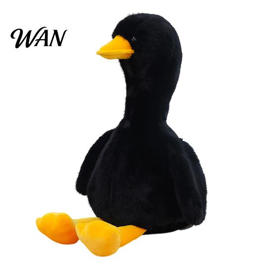 Christmas Gift for Children Fluffy Duck Goose Stuffed Animal Plush Toy, Soft Duckling Doll, PP Cute Toy Cotton Filling, Nursery Decor, Baby