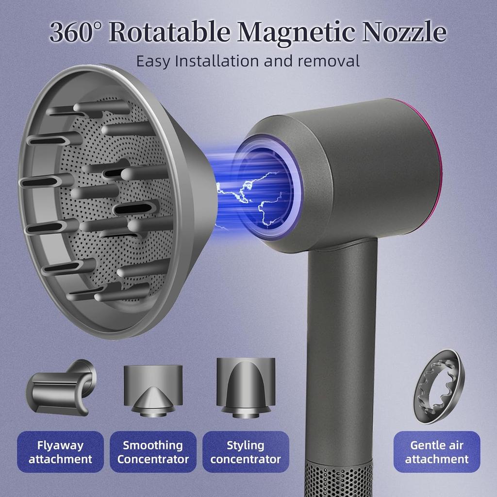 Hair Diffuser Attachment Nozzles for Hair Dryer Hd01 Hd02 Hd03 Hd04 Hd08 Hd15-Diffuser Attachment for Hair Dryer-Styling Flyaway Attachment Nozzles
