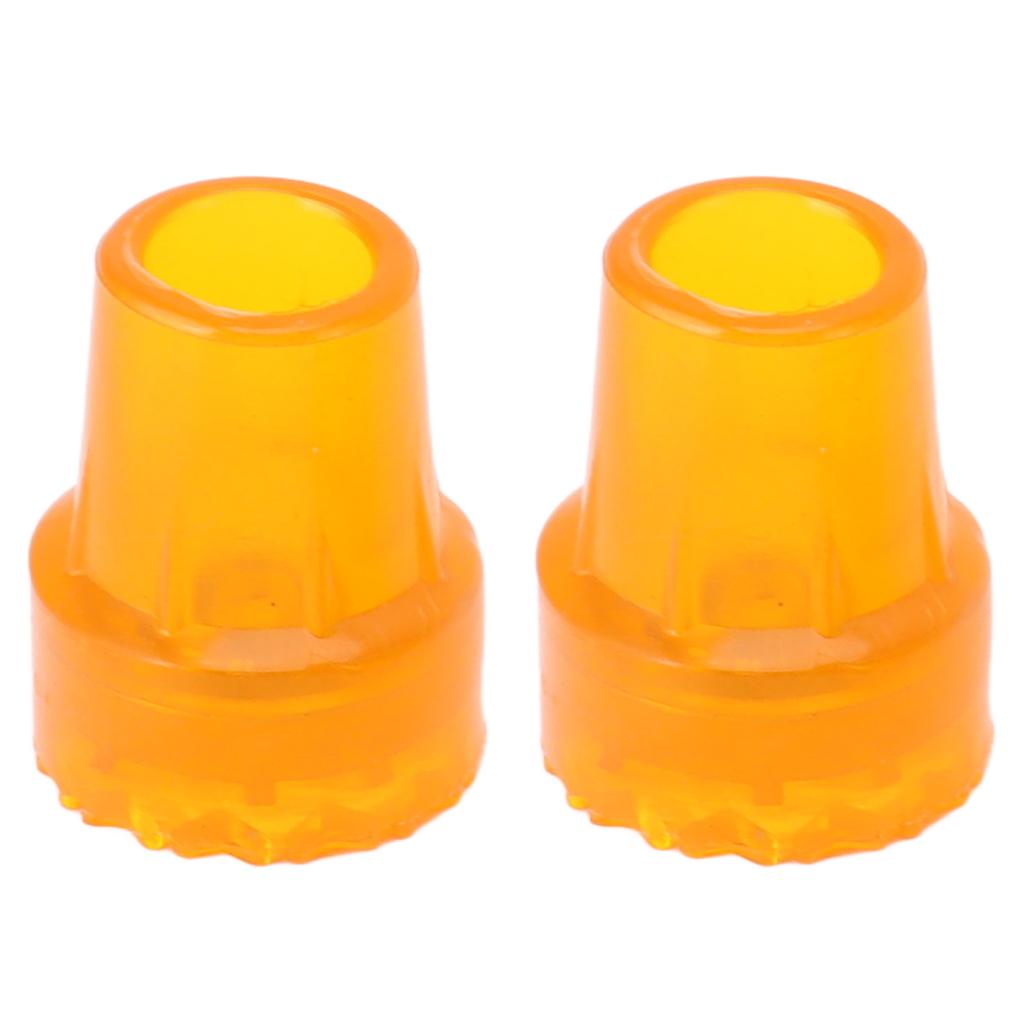 2 ks Nástavce na hůl Protiskluzové Gumové Podložky na Hůl Gumové Nástavce Náhradní pro Chodící Hůl