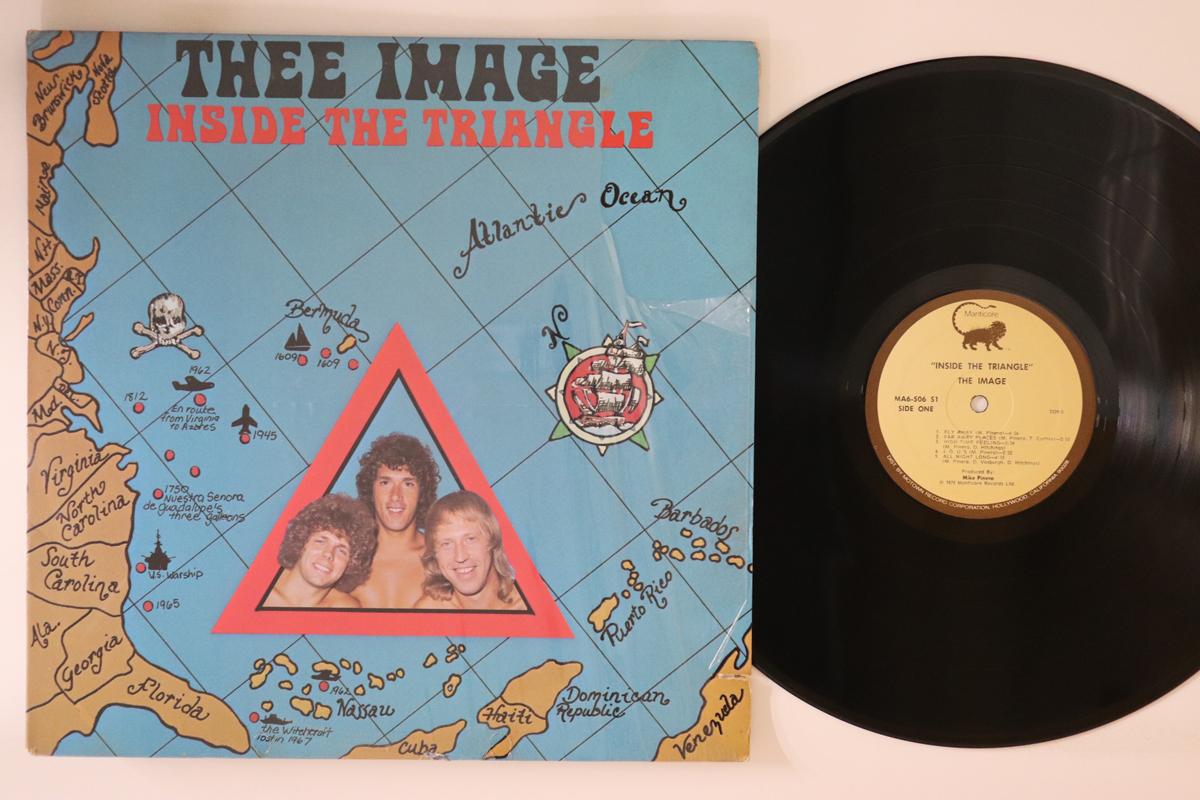 

LP Record THEE IMAGE Inside The Triangle MA6506S1 MANTICORE 1975 US Rock Used
