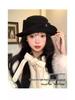 Korean-Style Rolled Brim Beret for Women - Elegant, Versatile Spring & Autumn Fashion Hat