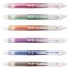 PILOT FriXion Ball 3 Slim Ballpoint Clear Body Color 0.38mm 3-Color Pen, (LKFBS60UF-)