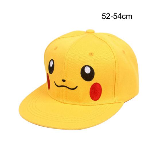 

Cartoon Anime Pokemon Pikachu Lovely Parent-Child Baseball Cap Adult Kids Hat Children жёлтый