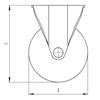 Polyurethane Directional Caster Wheel