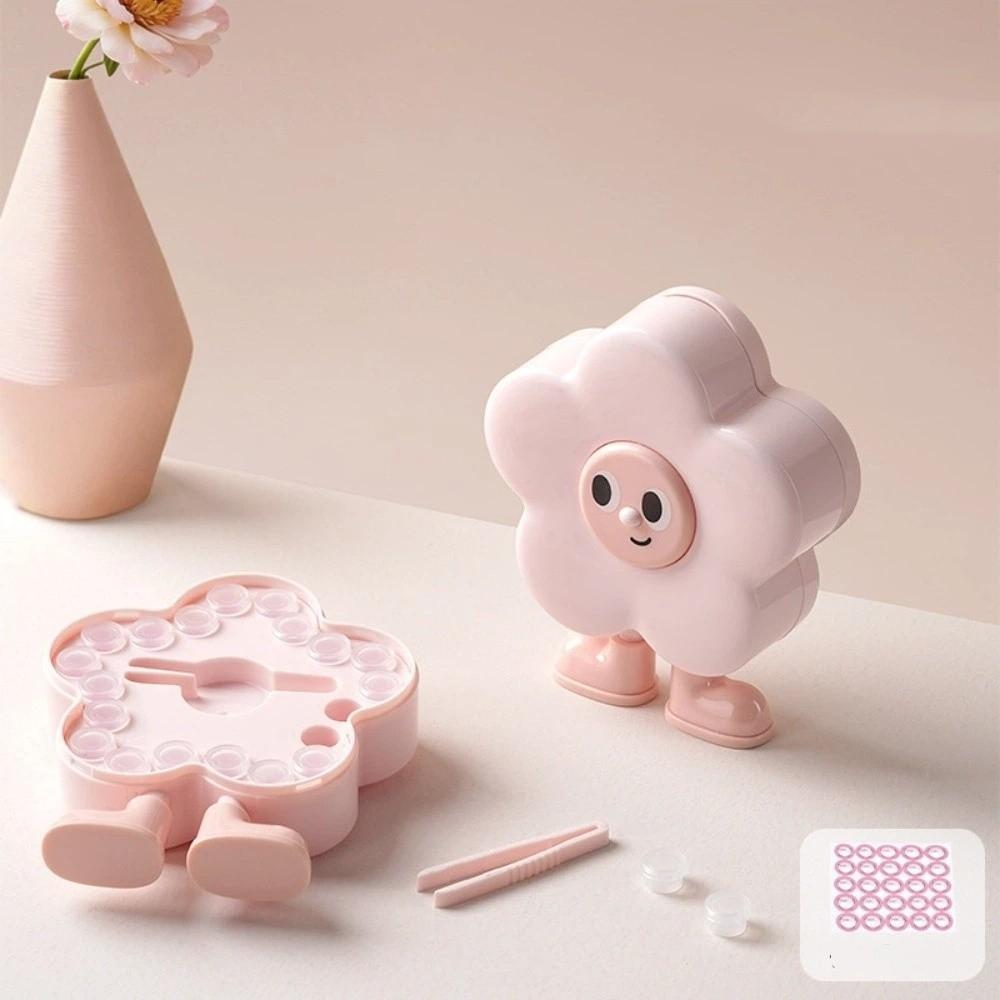 

Flower Shape Teeth Storage Box Cartoon Collection Box Teeth Preservation Box Lost Teeth розовый