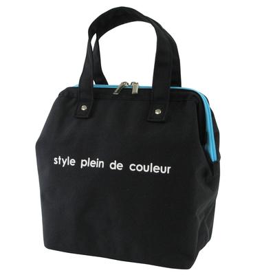 AtFirst Insulated Lunch L AZ5997 Bag, Large, Colors, Black, Size,