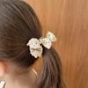 2pcs Bow Girls Hair Ropes Elastic Hair Styling Rubber Bands Sweet Lamb Hair Ties  New Year
