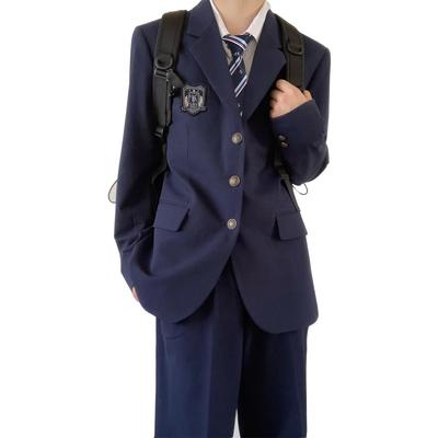 AOTYP Cosplay Uniform Set for High School Includes and Perfect for Cultural and School Available In Black and Size Men's 5-Piece Students, Blazer,