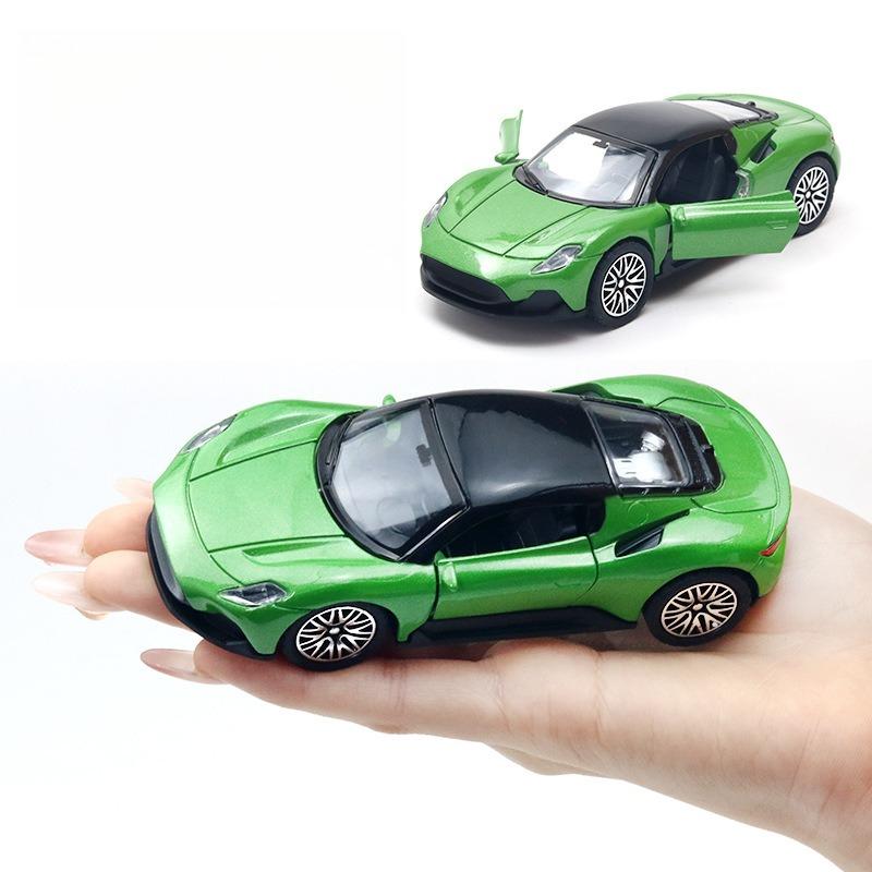 (bag) 1/36 Double Door Alloy Sports Car Ma MC Model Pullback Children's Toy Car Gift Delivery