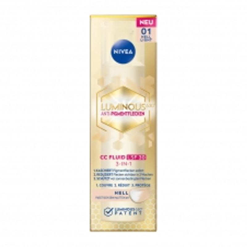 Nivea Luminous 630 Tinted Fluid Light SPF30 CC Cream 40ml