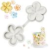 SK Flower Blossom Veiner Fondant Cake Chocolate Sugarcraft Mould Mold Tool 1Pcs (Style 1)