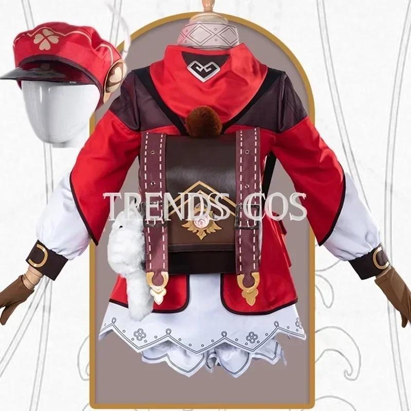 Klee Cosplay Costume Klee Outfits Dress Hat Wig Halloween Carnival Comic For Women Comic Con