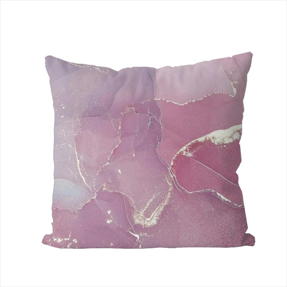 Marble Pillow Case For Car Sofa Decorative Home Doublesided Print Plush Square Throw Pillow Cushion Cover