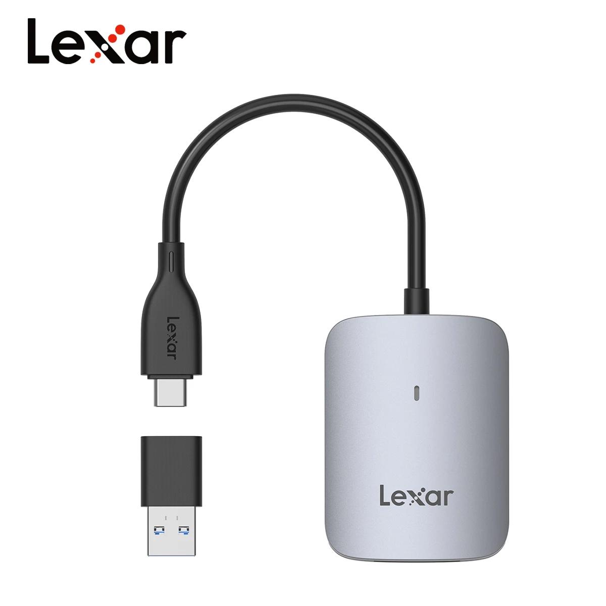 

Оригинальный кардридер Lexar CFexpress Type A USB 3.2 Gen 2 Type C/A для карт памяти CFe A, кардридер для карт CF, кабель USB-C/адаптер USB-C на USB-A CF TYPE-A Card Reader【A/C】