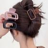 Small Square Hair Claw Clips Fine Hair Half Updo Tool For Women Girls Daily Casual Use