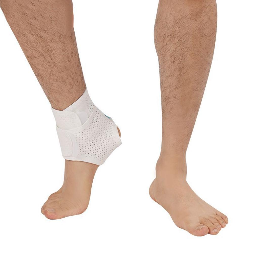 

1 шт. дышащая эластичная ткань, регулируемая легкая атлетика, обертывание ахиллова сухожилия лодыжки, подошвенный фасциит, облегчение боли при растяжениях, растяжениях белый