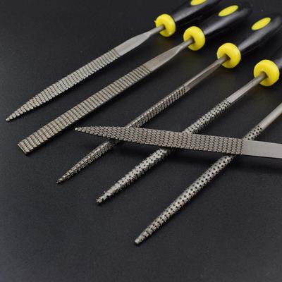 סט ראפ עץ 6 יחידות נגר 5X140 מ"מ כלי גילוף קבצים כלי ריפלר כפול