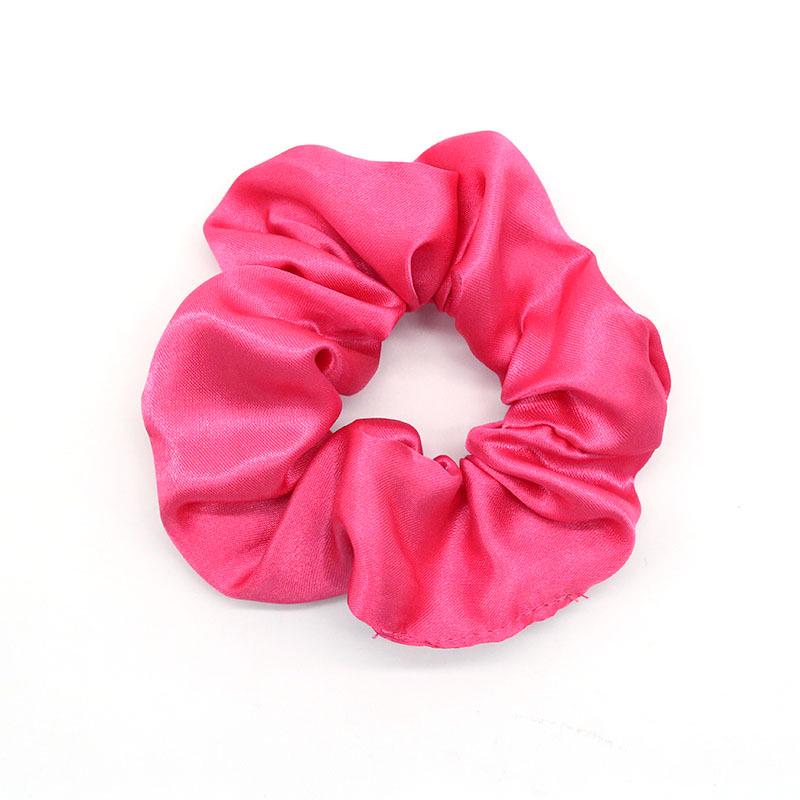 Vintage French Satin Silk Hair Tie - Retro Versatile Accessory