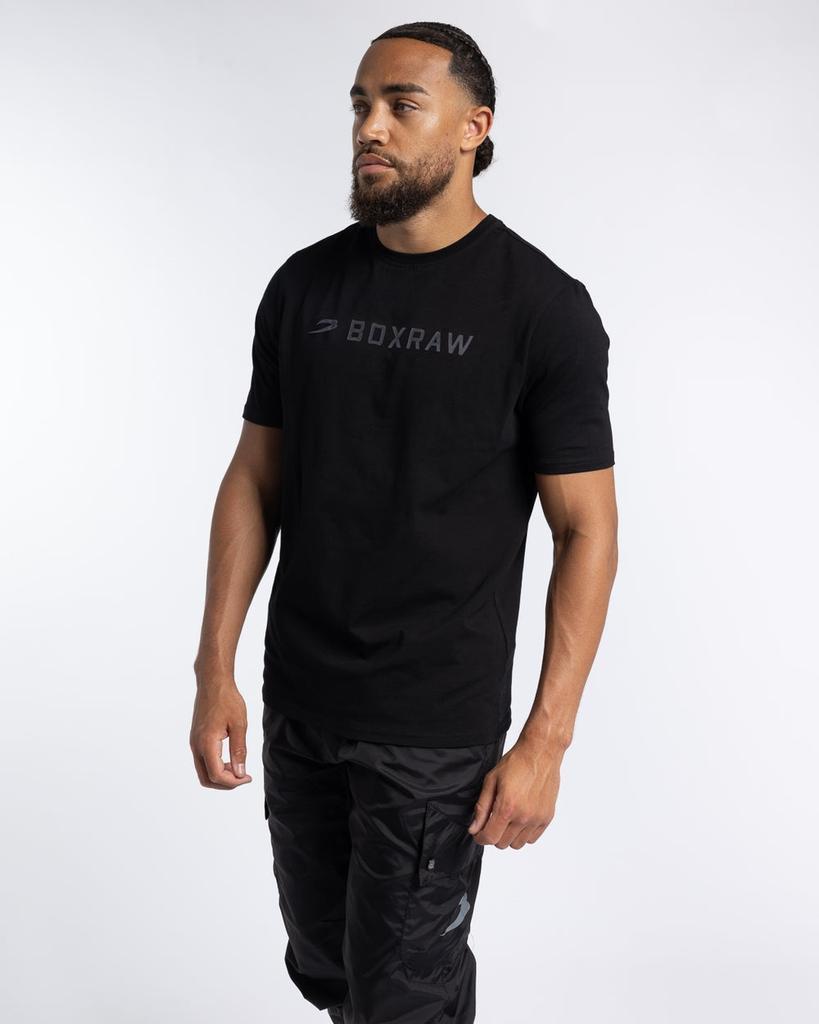 BOXRAW A.B.C. T-Shirt Bxrw-Abct [Black/Black] (A Type)
