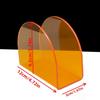 1Orange Acrylic Napkin Holder for Hotel Restaurant Bar Cafe Cocktail Napkin Holder Wedding Festival Party Napkin Organizer
