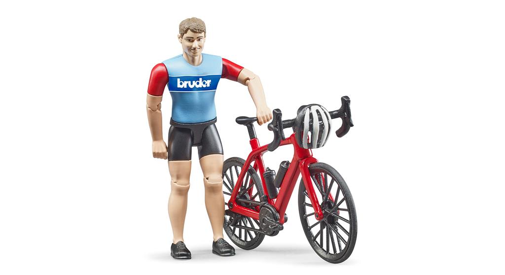 Bruder Road Bike (with figure) BR63110