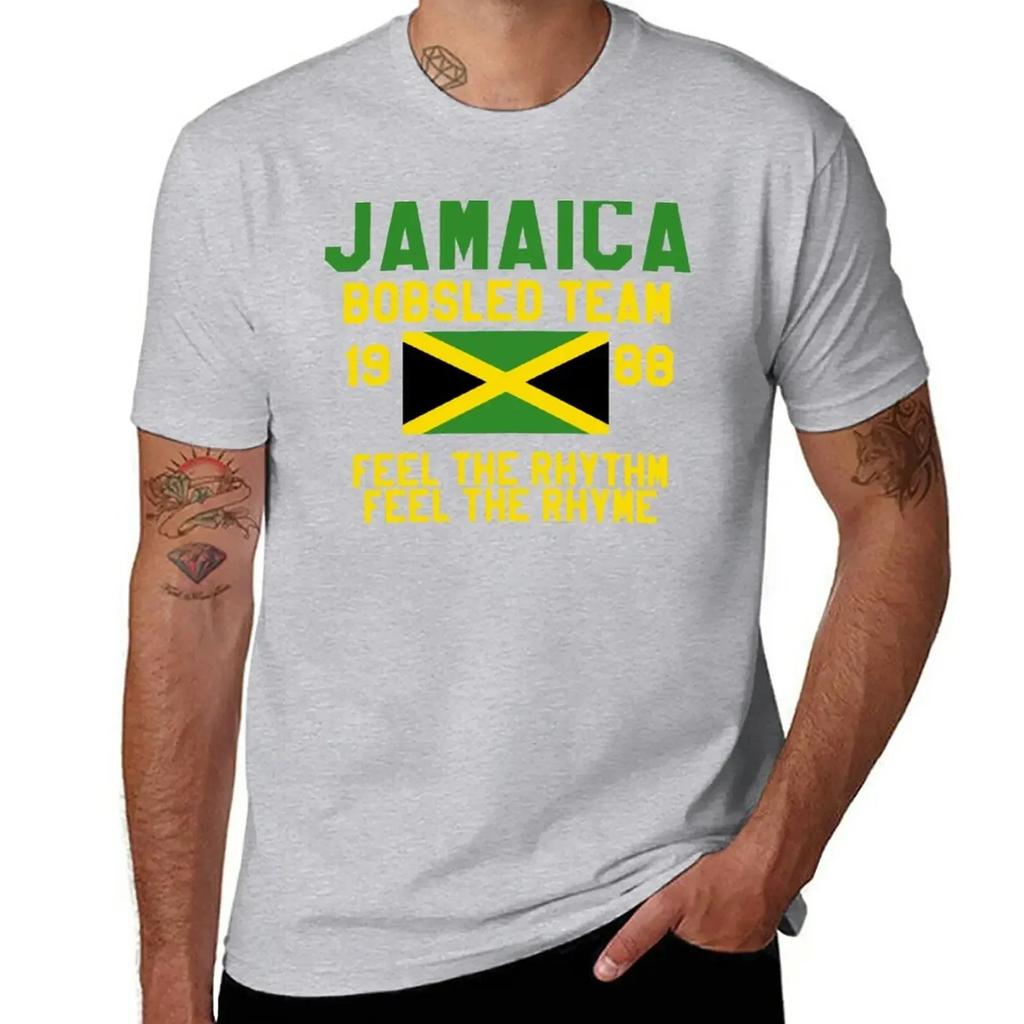 Jamaica Bobsled Team T-Shirt cute clothes for a boy sports fans tshirts for men