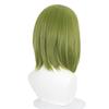 Women Cosplay Wig Green Short Hair Heat Resistant Halloween Party Prop Cosplay Women