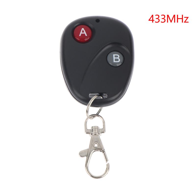 2 Way Rf Remote Switch 315Mhz/433Mhz Small Relay Contact Wireless Remote Transmitter Key Garage Gate Door Remote Control
