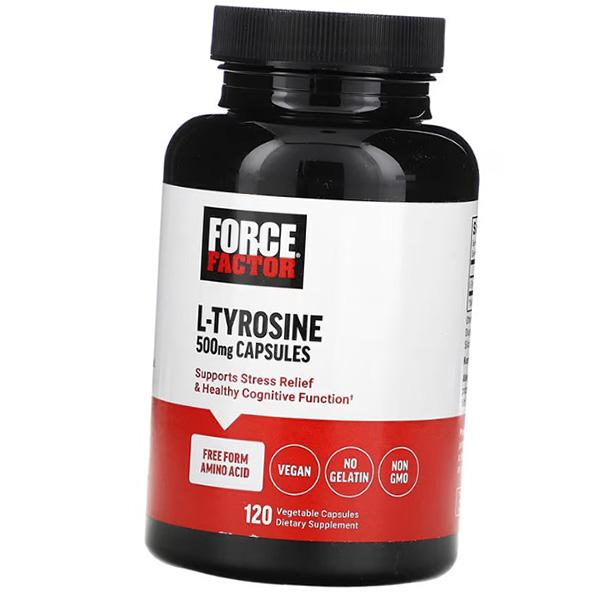 

Tyrosine, L-Tyrosine 1000, Force Factor 120vegcaps (27641001) 120vcaps