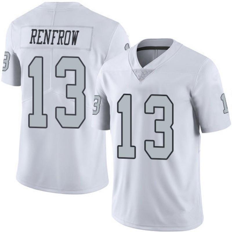 Raiders Embroidered Football Jersey 4 CARR 34 JACKSON 98 Mens Sports Game Training Shirt