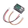 4 Digit 5 Wire LED Display 10A 100A Diverter DC 100V 10A Voltmeter Ammeter Red Blue LED Amp Dual Digital Volt Meter Gauge