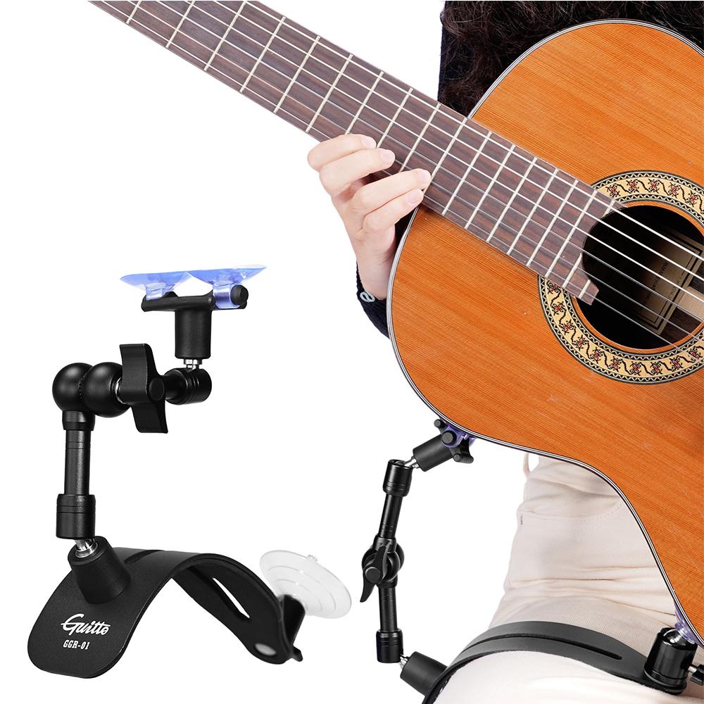 JOYO GGR-01 Guitto Series Guitar Rest Foldable Aluminum Alloy Guitar Balance Support Suitable for Classical/Acoustic Guitars