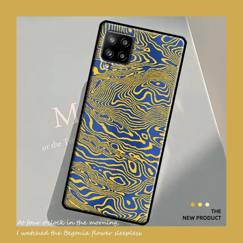 Damaskus-Tarnmuster für Samsung Galaxy A54 A34 A53 A73 A33 A23 A13 A51 A71 A12 A22 A32 A42 A52 A14 Handyhülle