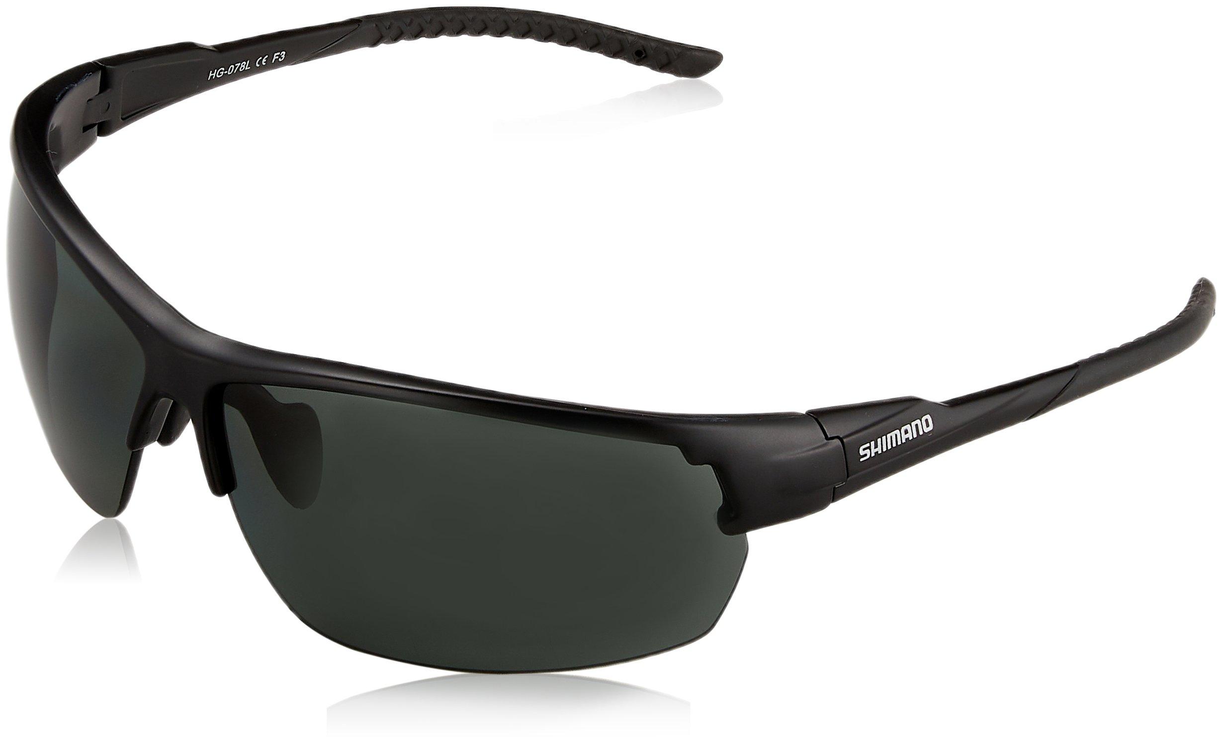 Рыболовные очки Shimano PC Матовый черный S 779915 HG-078L дым
