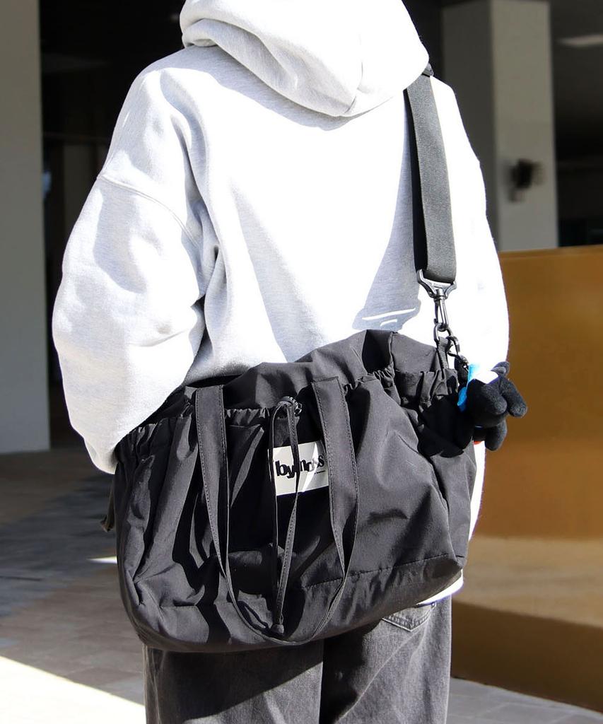 Bymoss Big String Pocket Shoulder & Crossbody Bag