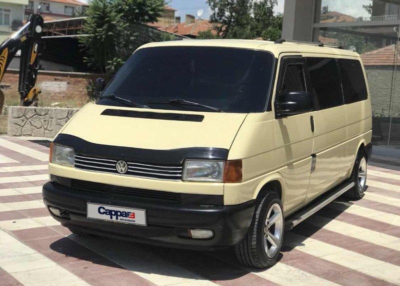 Hood Deflector (straight Headlights) (EuroCap V1) for Volkswagen T4 Caravelle/Multivan