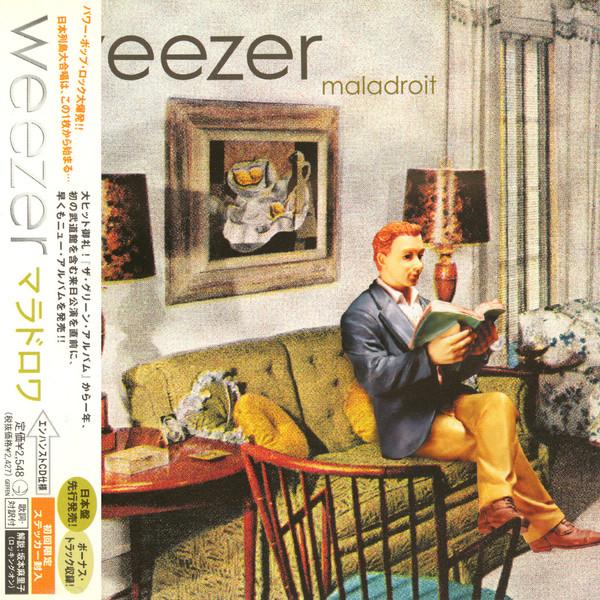

CD WEEZER - Maladroit UICF1007 GEFFEN 2002 Japan ObiRock Used