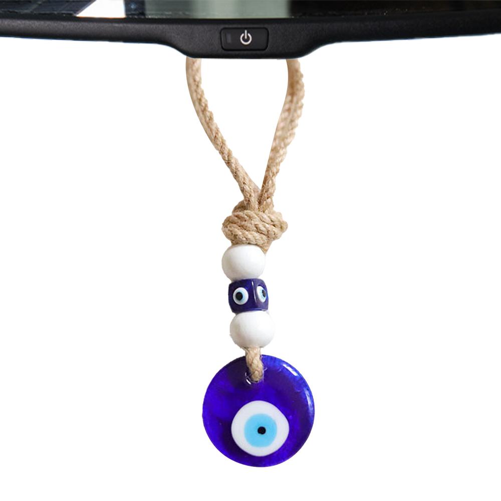 Devil Blue Eyes Car Pendant Turkish Blue Evil Eye Pendant Turkish Blue Evil Eye Pendant Evil Eye Charm Lucky Car Interior