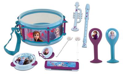 Zestaw instrumentów muzycznych Lexibook Frozen Toys Zabawki edukacyjne Instrumenty perkusyjne Instrumenty dęte K360FZ Oryginalny produkt