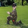 2025 Boys' Camouflage Sports Set: Autumn Special Forces Training Uniform