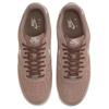 Nike Air Force 1 Low '07 LV8 Mink Brown Embroidered Swoosh Sneakers HJ4465-200