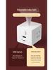 Multifunctional Cube Power Strip with USB and Night Light