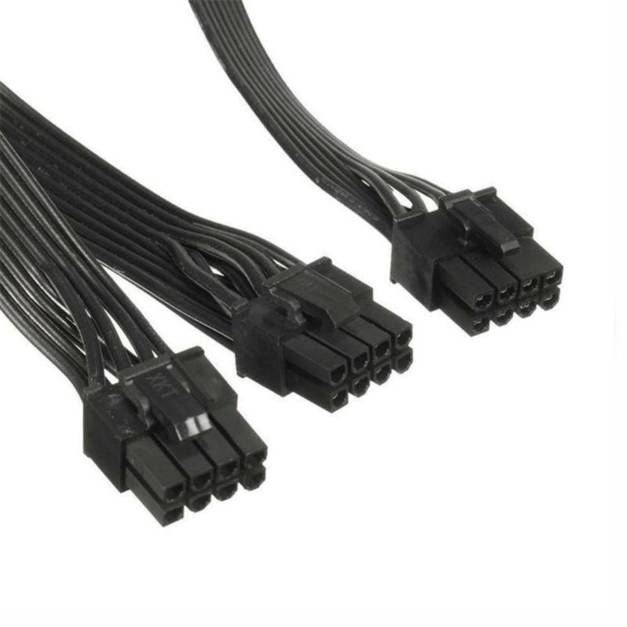 1× PCI-e 8 Pin To DUAL 8 (6+2) Pin Power Cable For CORSAIR AX Series Modular PSU