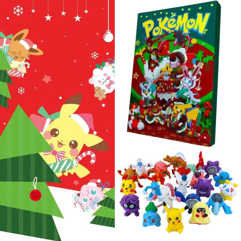 Holiday Christmas Advent Calendar Blind Box For Kids Toy Gift Cartoon