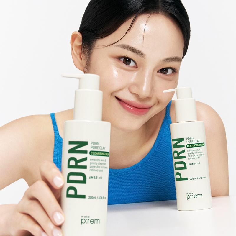[make p:rem] PDRN Pore Clay Cleansing Milk 200ml