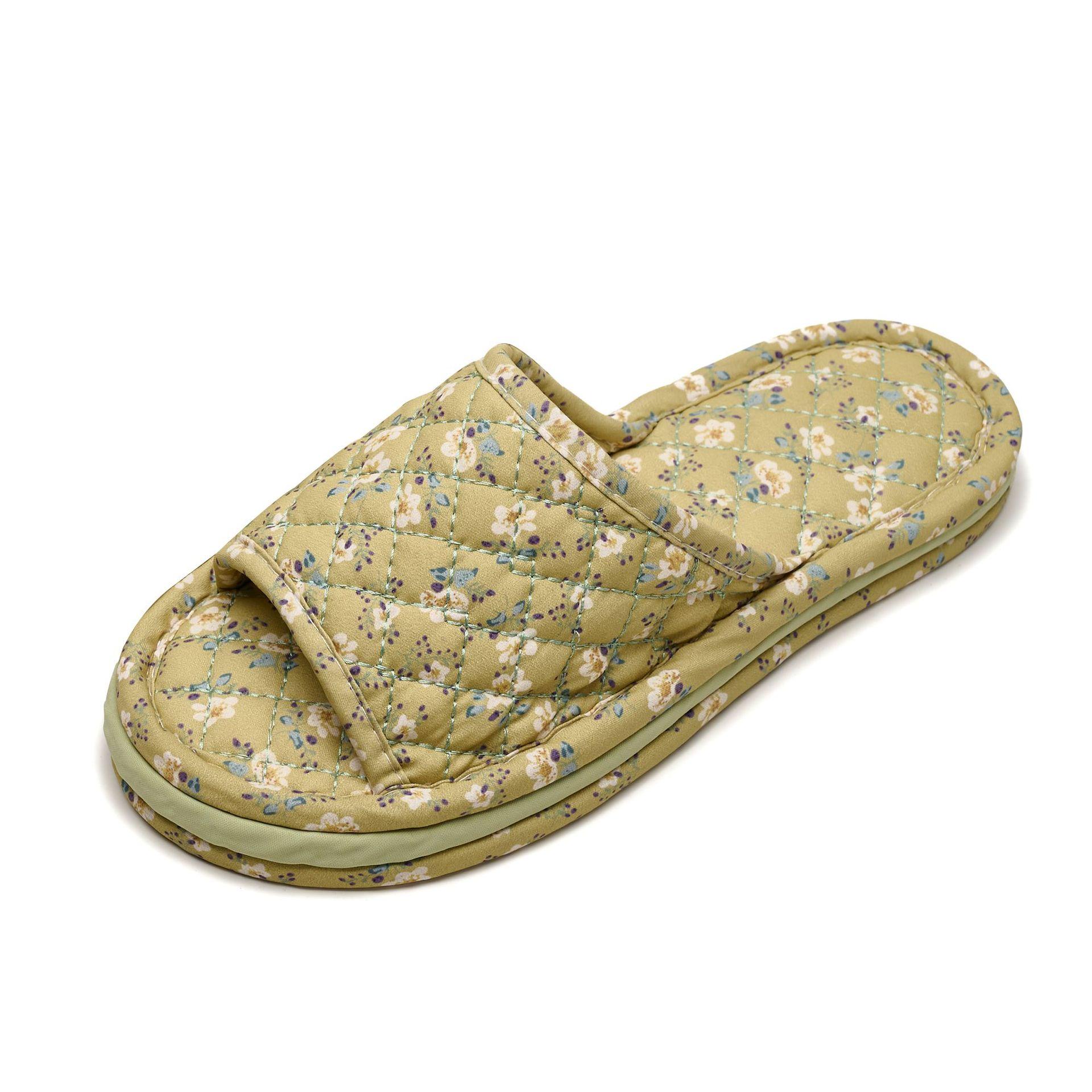 

Новые тканевые тапочки трехслойная утолщенная подошва домашние бесшумные тапочки дышащие машинная стирка тапочки one size