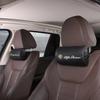 Car Stickers For Alfa Romeo Car Leather Headrest Pillowcase Seat Belt Shoulder Pad For Alfa Romeo 4C 159 Spider Giulia Giulietta