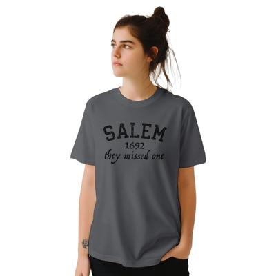 Salem Mass 1692 They Missed One Shirt Funny Halloween Witch Joke Quote For Women